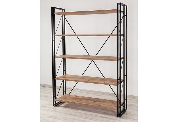 Cosmo Bookcase, 180 cm, Walnut