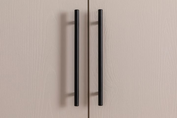 Handvat met Lange Steel, Zwart