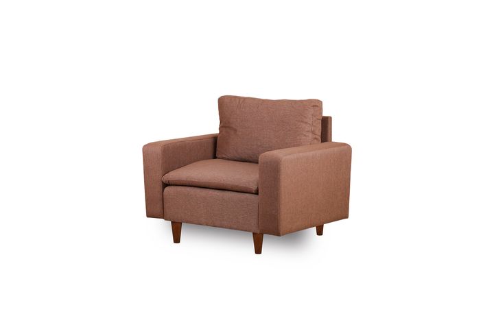 Pafu Lungo Fauteuil, Lichtbruin