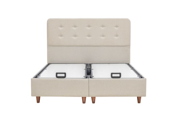 Luna Notte Boxspring Set, 120x200 cm (Kleurkeuze Stof In Showroom)