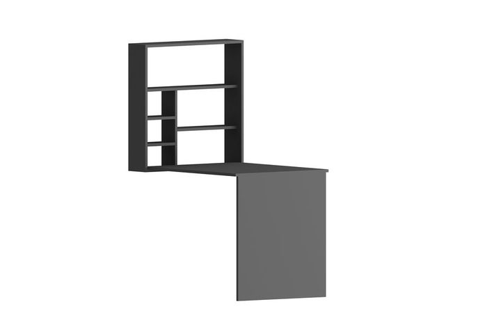 Arnetti Wall Mounted Study Desk, Grey