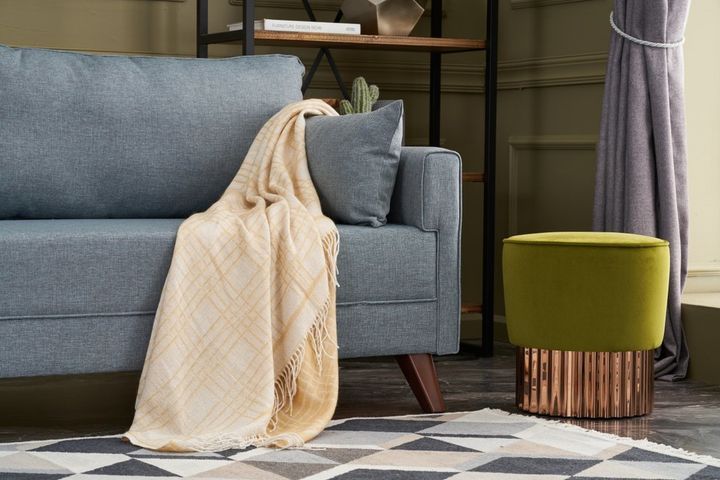 Bella Soft 3-Zitsbank, Blauw