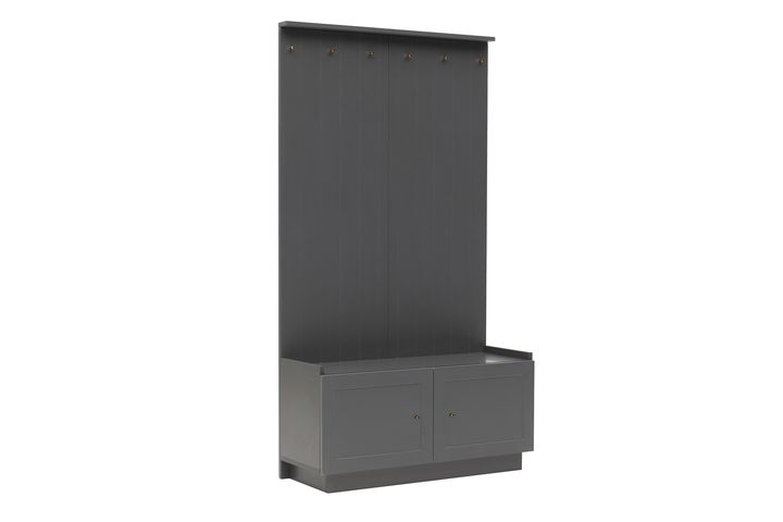 Henry Coat Rack, Grey