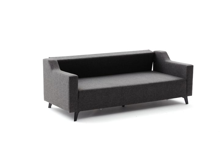 Natur Hoekbank, Antraciet