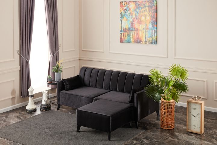 Trave Hoekbank, Zwart