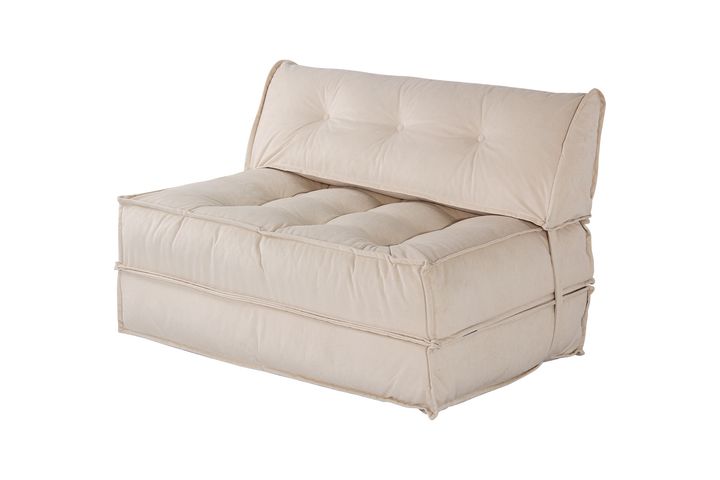 Mocca Opklapbare Slaapbank, Beige
