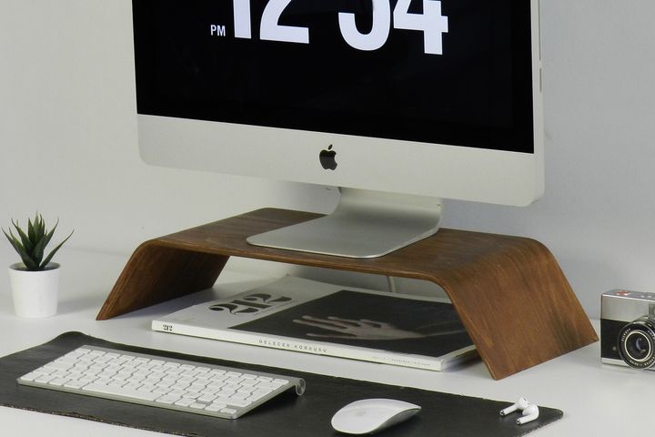 Galaxy Houten Monitorstandaard