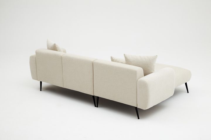 Side Hoekbank, Creme