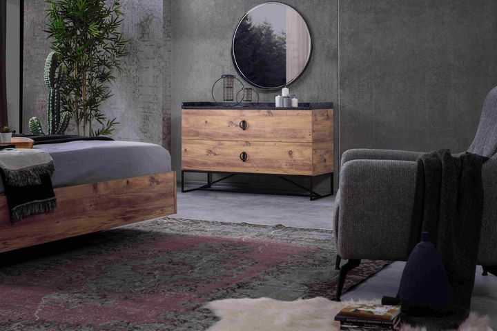 Loft Ladekast Spiegel