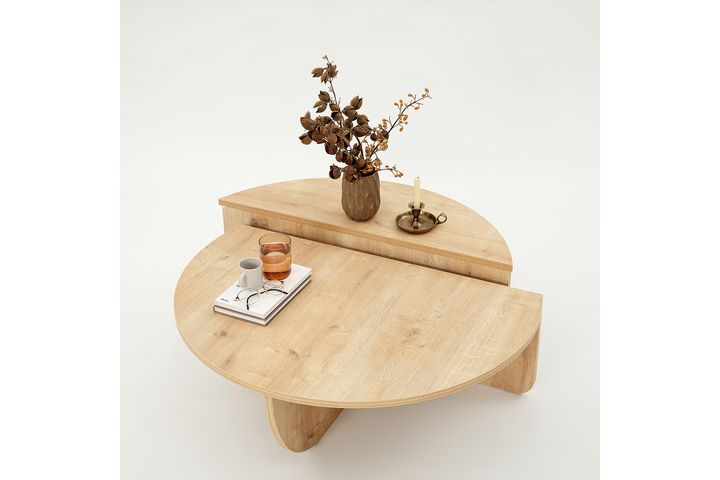 Neostill Podium Coffee Table, Oak