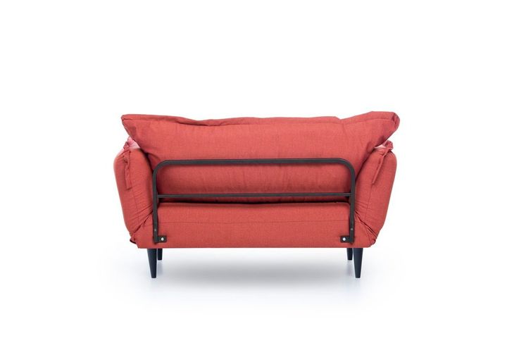 Futon Vino 2-Zitsbank, Steenrood