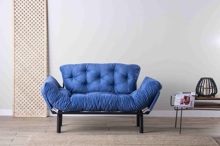 Pafu Nitta 2-Sitzer Sofa, Blau
