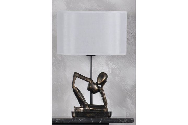 Yogi Table Lamp, Beige