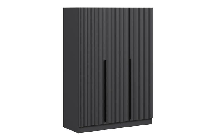 Tideway Kledingkast met 3 Deuren, 210 cm, Antraciet