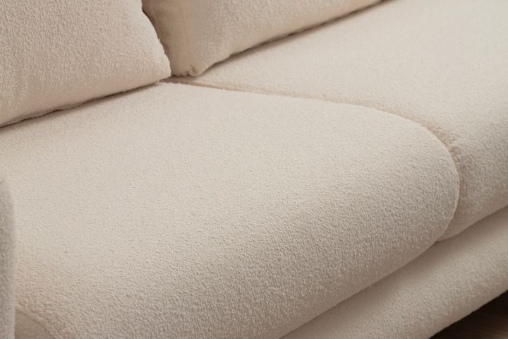 Lilly Boeket 3-Zitsbank, Crème