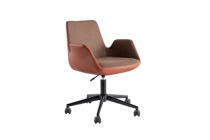 Dora Bureaustoel, Bruin en Steenrood