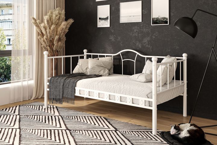 Camelia Metalen Bedbank, 90x200 cm