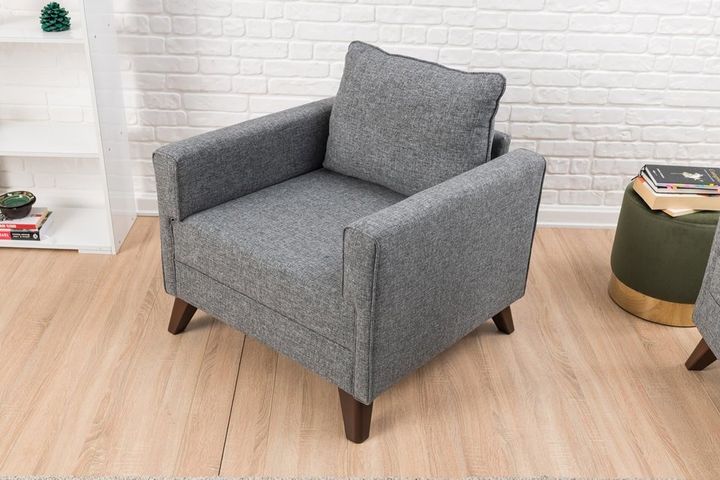 Bella Soft Fauteuil, Grijs