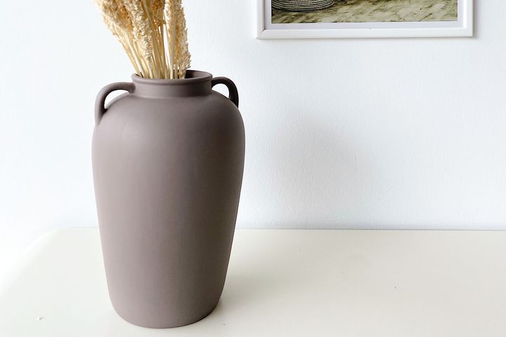 Pottle Keramik-Vase, Nerzfarbe