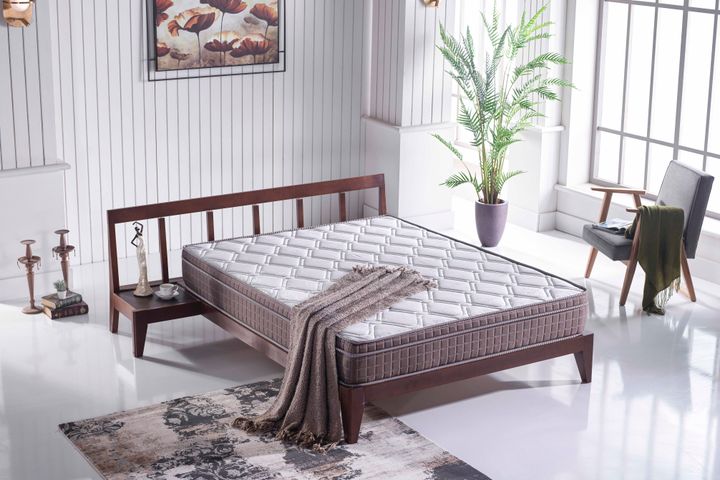 Monte Vast Tweepersoonsmatras Met Pad, 160X200