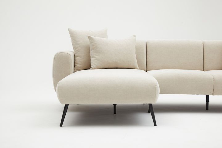 Side Hoekbank, Creme