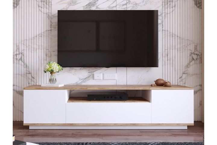 Future TV Unit, 180 cm, White