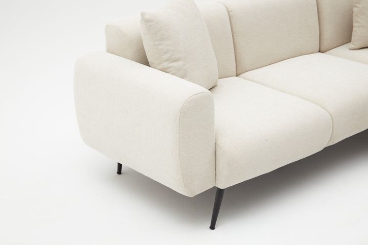 Side Hoekbank, Creme