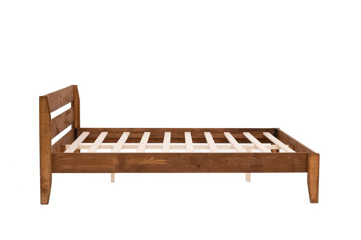 Axel Single Bed, 90 x 190 cm, Walnut