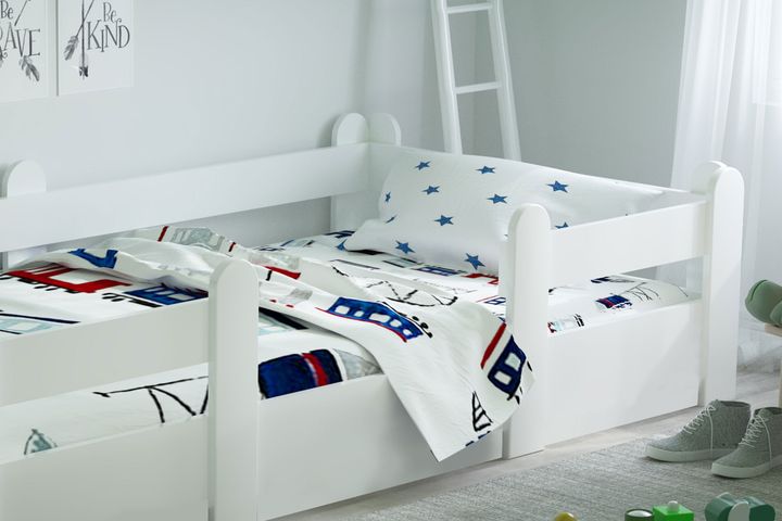 Svea Montessori Children's Bed, 90 x 190 cm, White