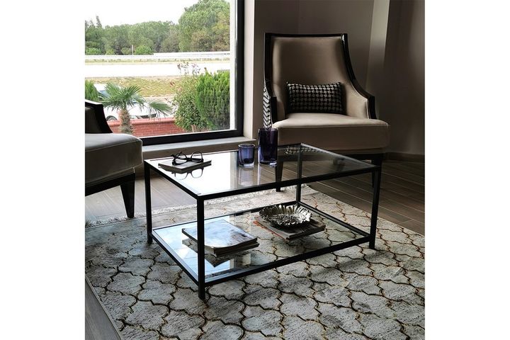 Astro Rectangle Coffee Table, Black