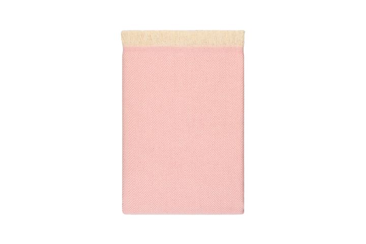 Sandy Bed Throw, 210 x 230 cm, Pink