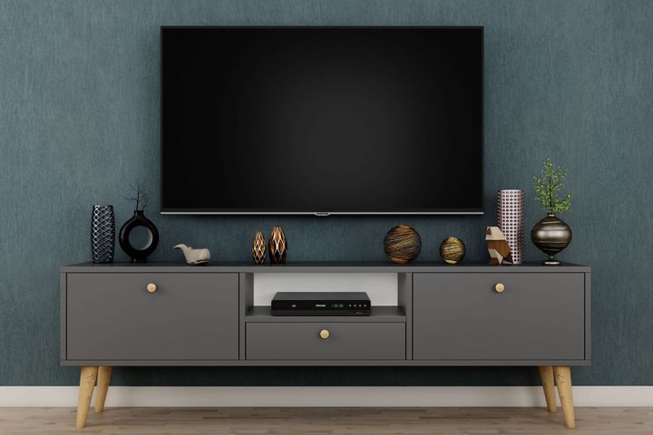 Penta TV-Meubel, 160 cm, Antraciet
