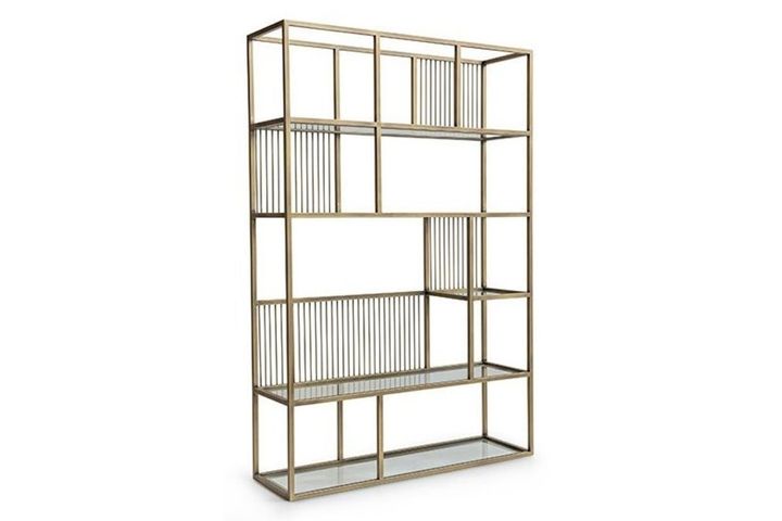 Lola Boekenrek, 120 cm, Mat Goud