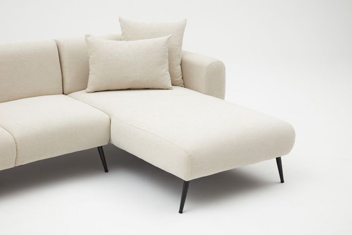 Side Hoekbank, Creme
