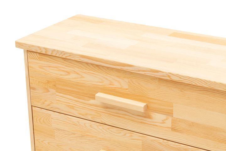 Ranch Houten Ladekast met 3 Lades