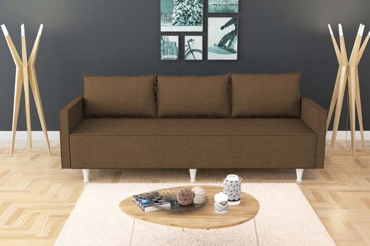 Amiata 3-Sitzer Sofa, Braun