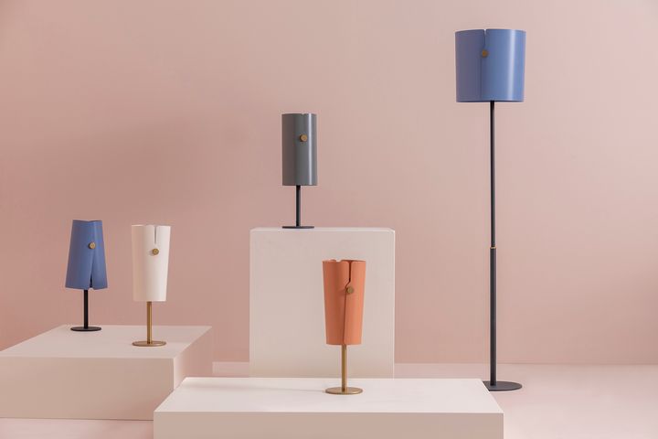 Move Floor Lamp, 130 cm, Blue