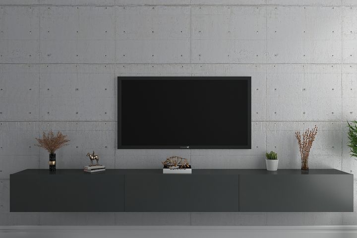 Southern TV Unit, 270 cm, Anthracite