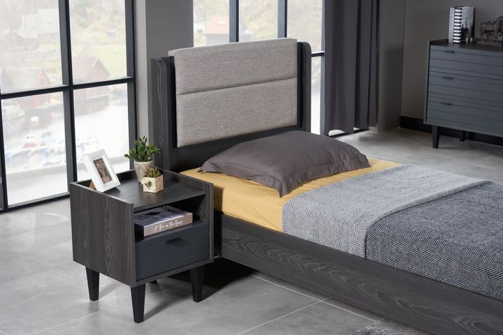 Franz Bedframe met Opbergdoos, 90x190 cm