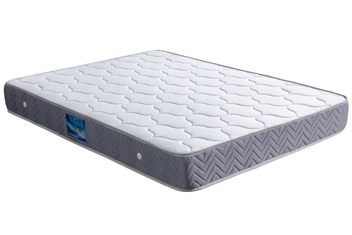 Crystal Boxspring Bedset, 90x200 cm, Grijs