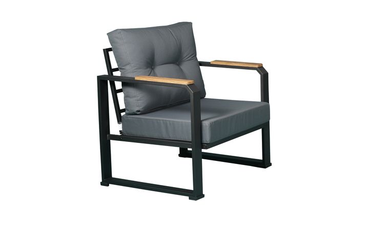 Merit Zwart Tuinbank, Antraciet