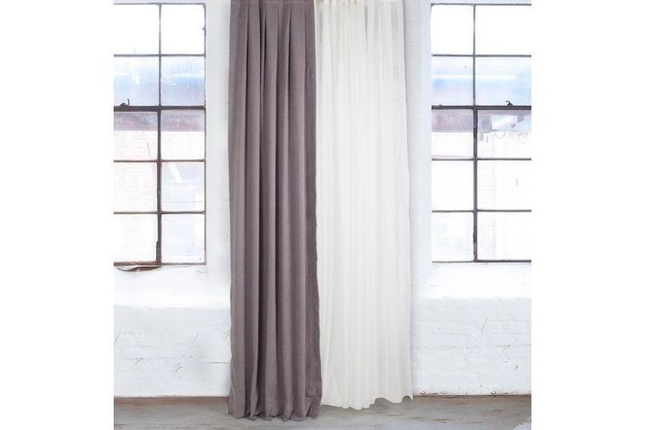 Massarelli Pharaoh Decoratief Gordijn, 60x260 cm, Grijs