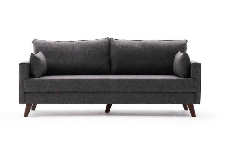 Bella Soft Slaapbank, Antraciet