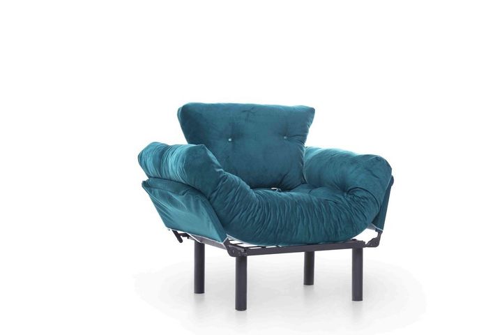 Pafu Nitta Fauteuil, Groenblauw