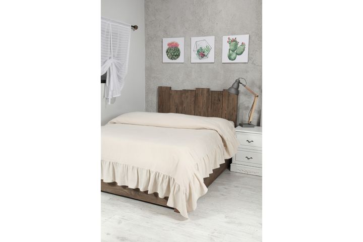Naturel Vintage Sprei, 240x260 cm, Kingsize