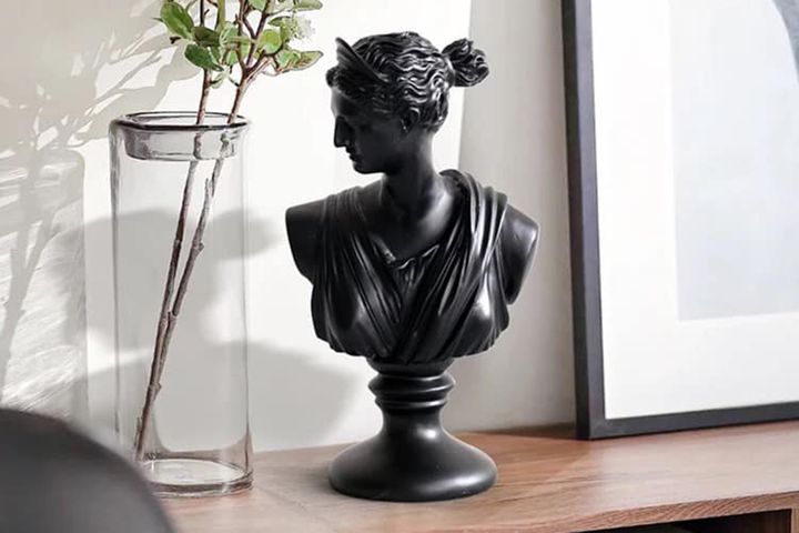 Artemis Büst, Zwart
