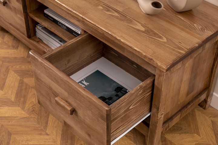 Ranch TV-Meubel, Walnoot