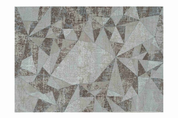 Terryl Patterned Rug, 200 x 290 cm, Brown