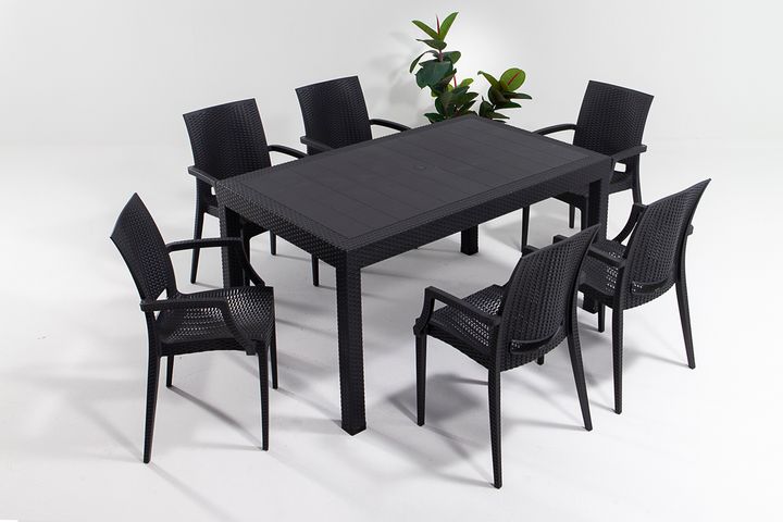 Siena Garden Furniture Set, Anthracite