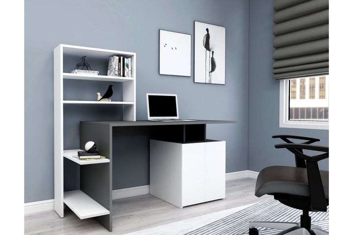 Arnetti Costa Brava Bureau, Wit en Antraciet